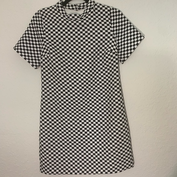 Zara checkered dress… Small - Picture 1 of 3